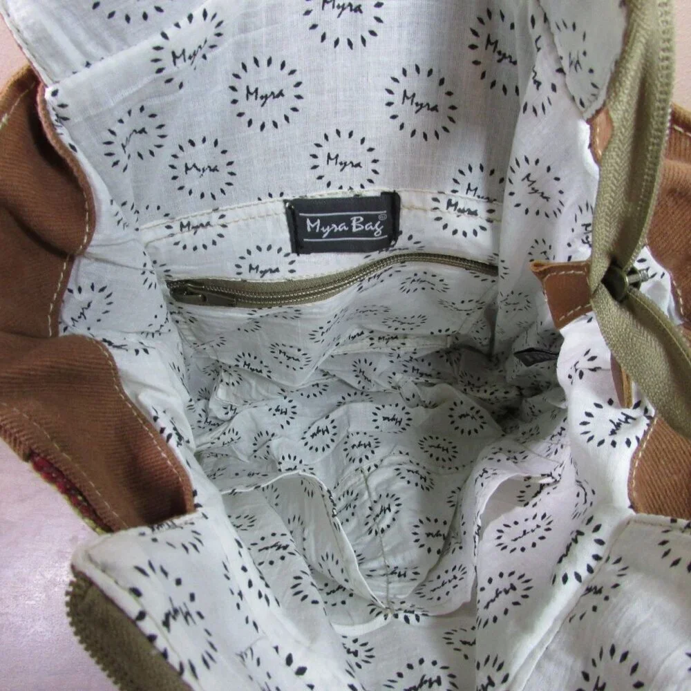 Myra Bag Dot In Chain Chevron Aztec Southwestern Diaper Backpack Bag Purse